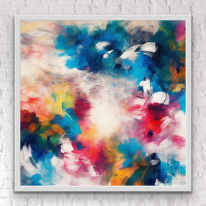 February - Abstract Art Print