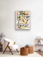Hold On To Happy Thoughts - Original Abstract Art & Prints