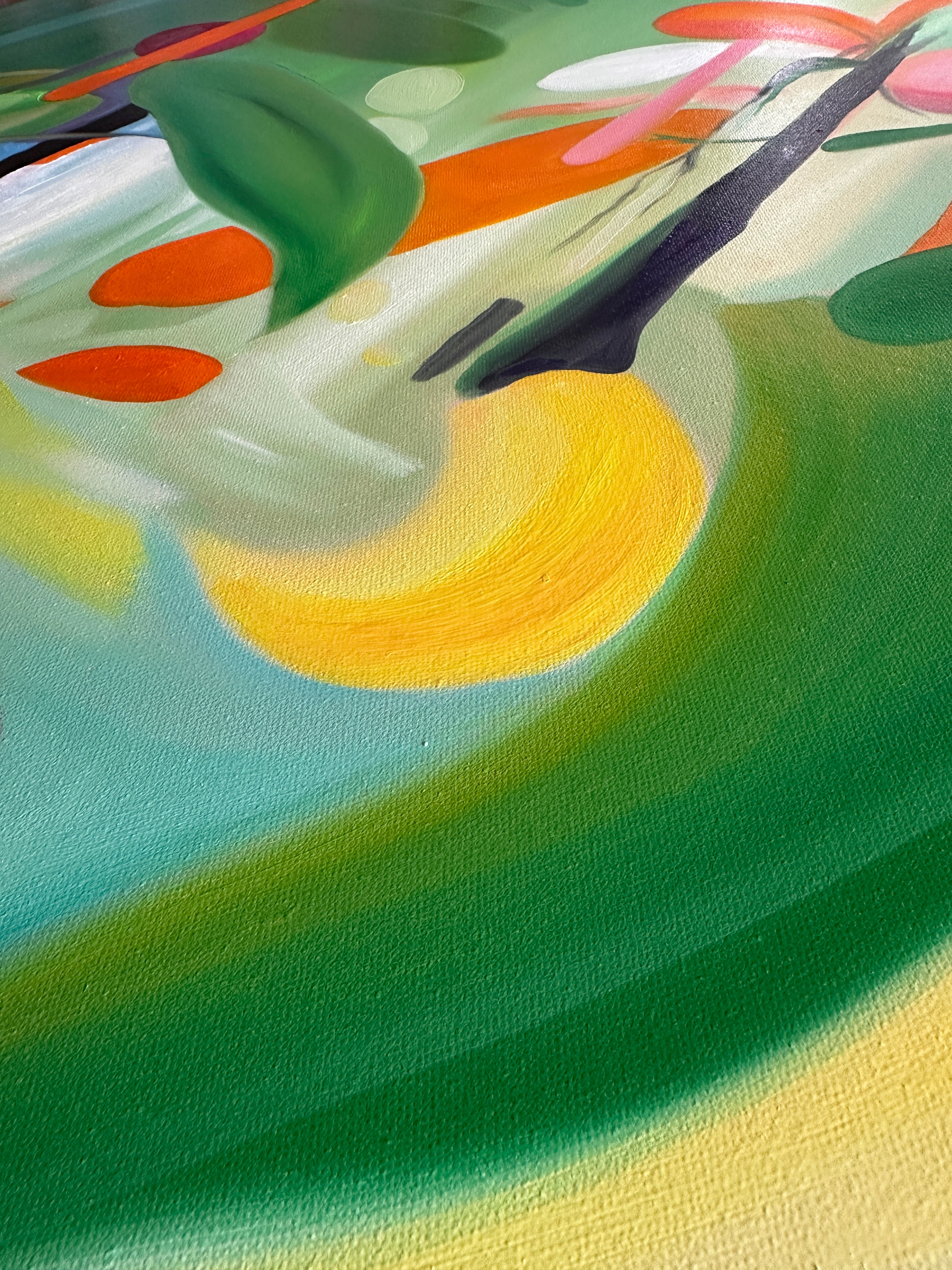 The Paradisal Garden - Original Abstract Art