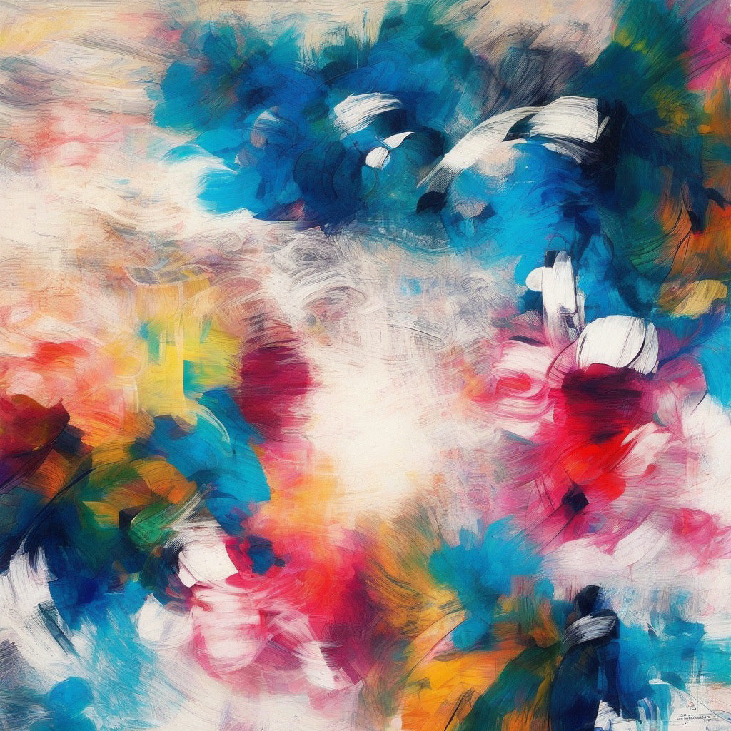 February - Abstract Art Print