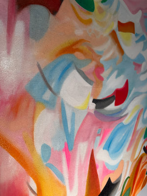 Unfolding, Exactly As It Should - Original Abstract Art