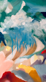 Earth Does Not Belong To Us - Original Abstract Art