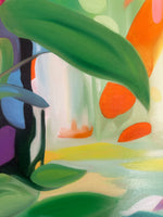 The Paradisal Garden - Original Abstract Art