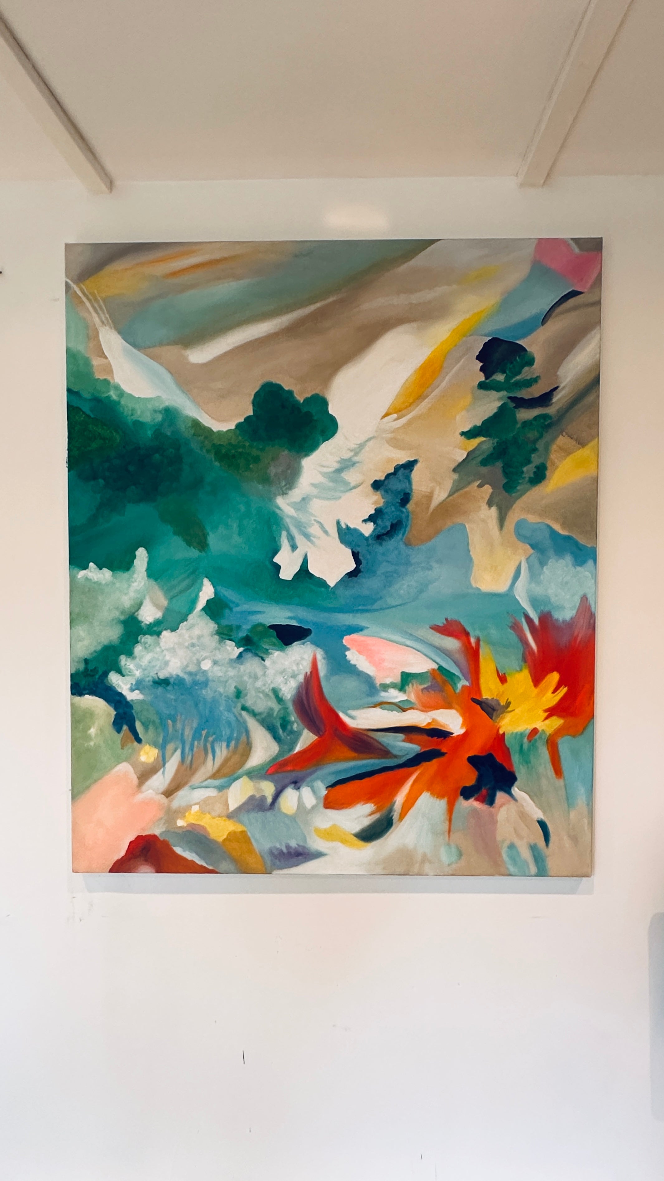 Earth Does Not Belong To Us - Original Abstract Art