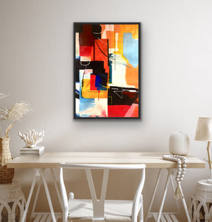 There Is A Power In Being Courageous - Original Abstract Art & Prints