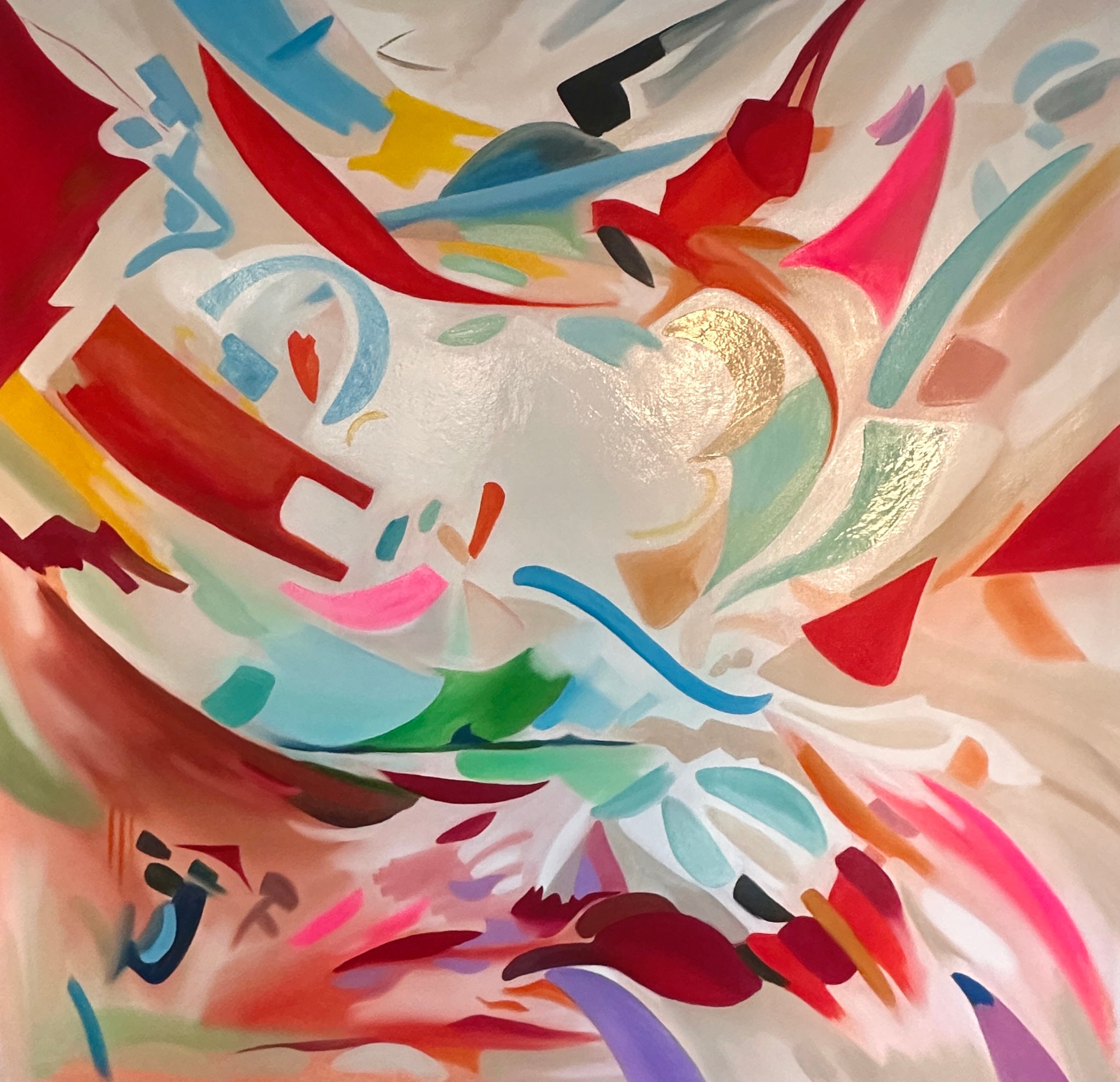 Abstract Expression – Courtenay Kusitor Art