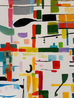 Hold On To Happy Thoughts - Original Abstract Art & Prints