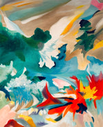 Earth Does Not Belong To Us - Original Abstract Art