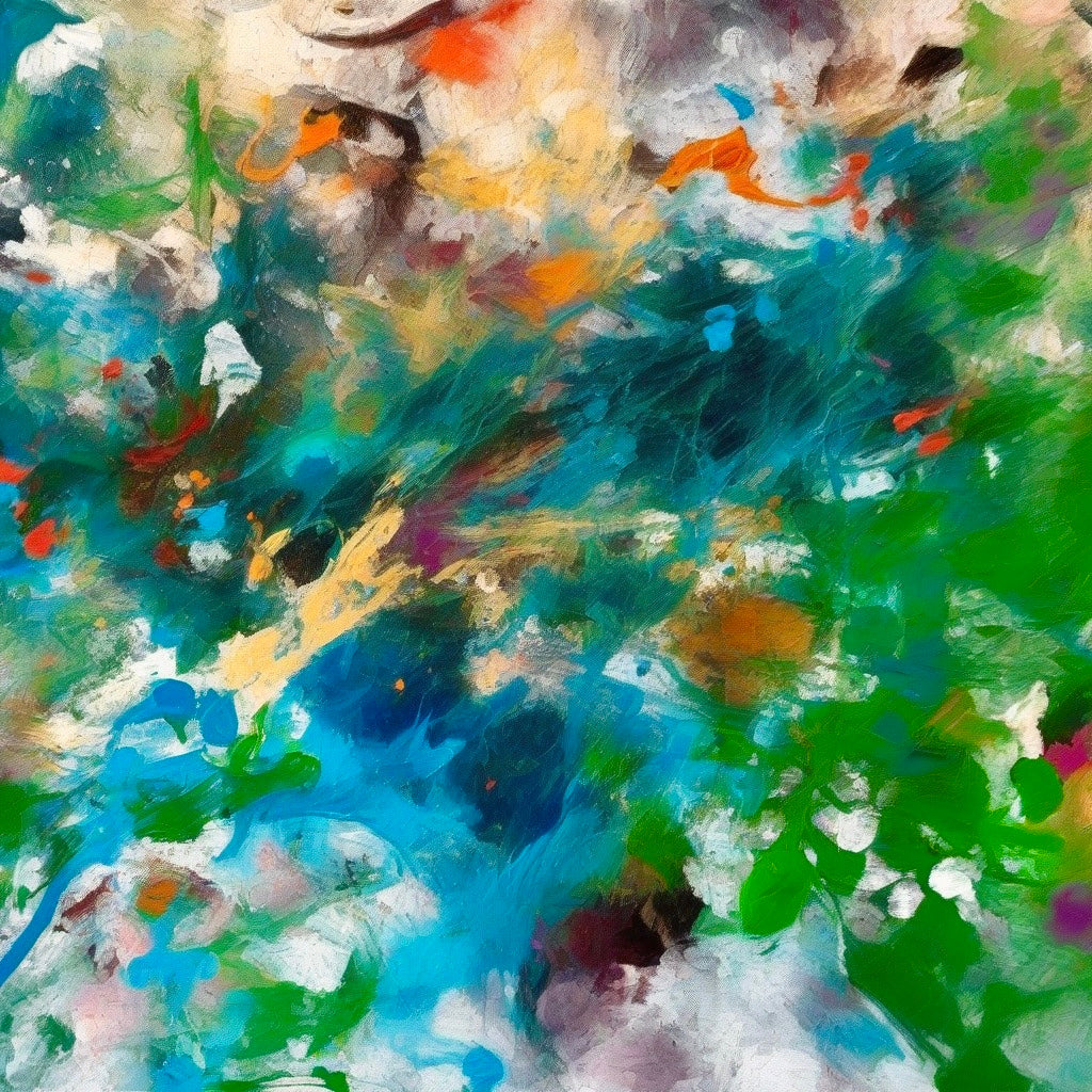 April - Abstract Art Print