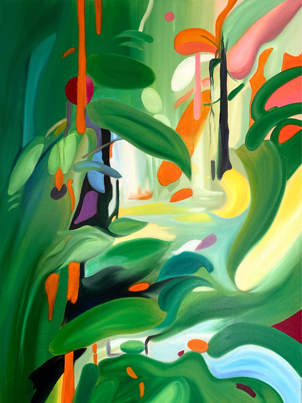 modern abstract surrealist painting 