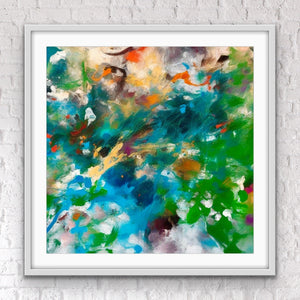 April - Abstract Art Print