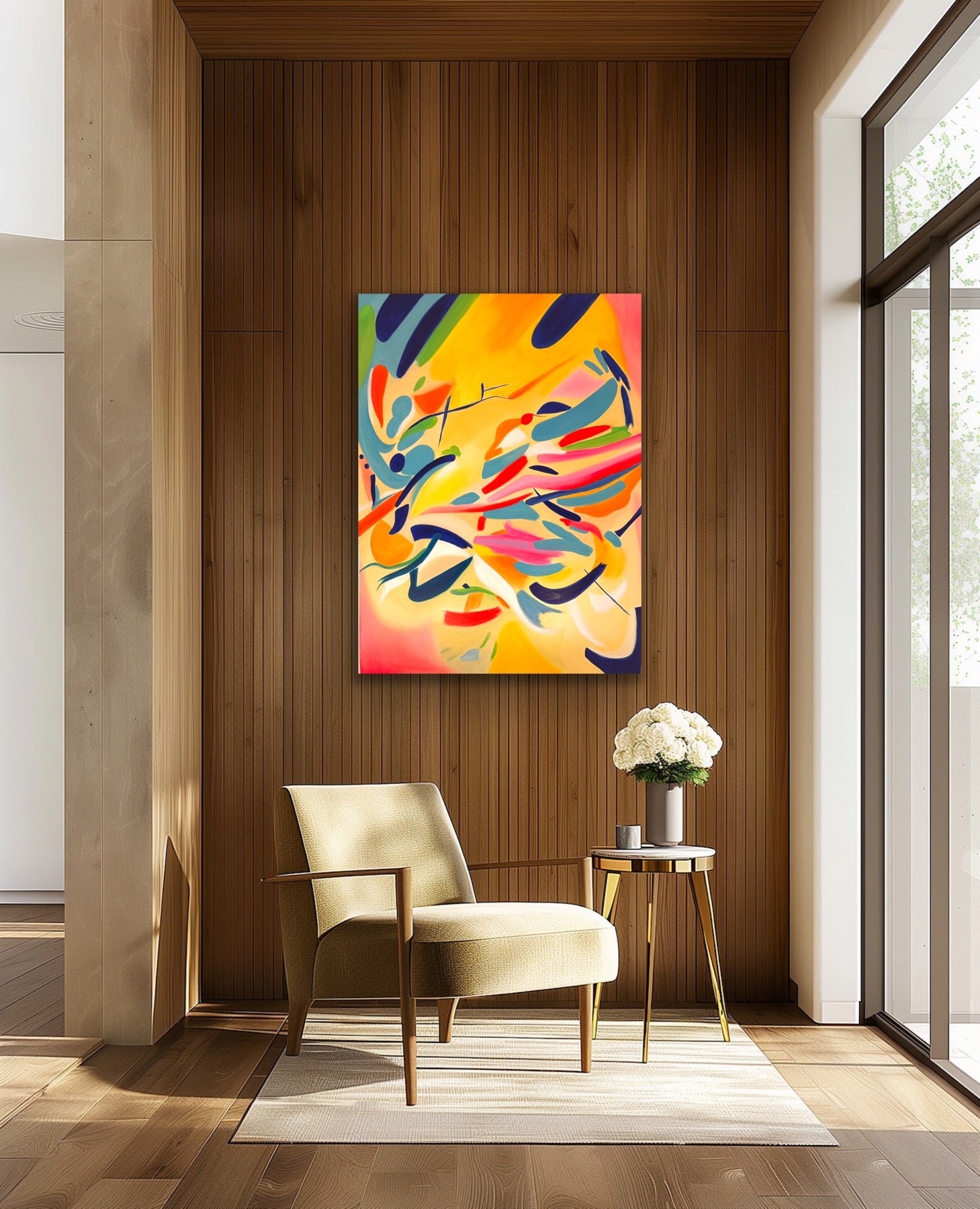 black female abstract artist London