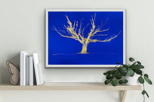 Winter Trees - Original Abstract Art, Special Editions