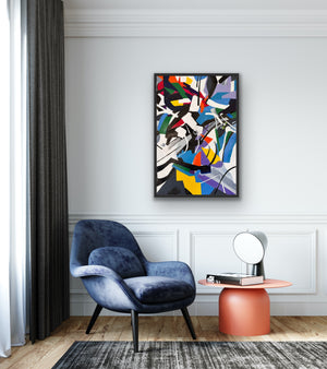 This Is What Happens When You Let Go - Original Abstract Art & Prints