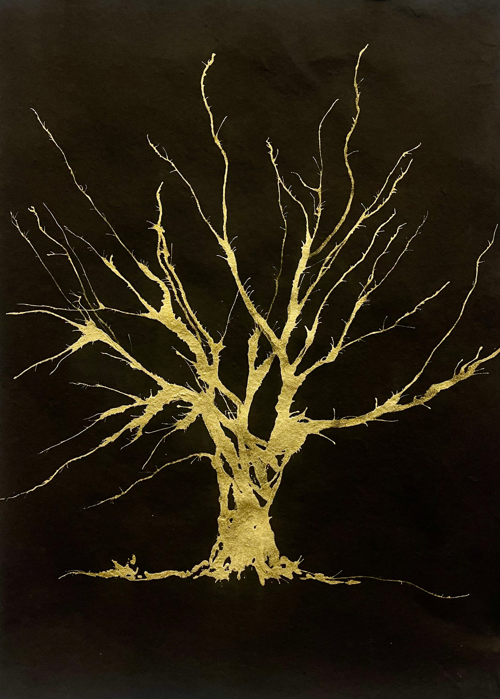 Winter Trees - Original Abstract Art, Special Editions